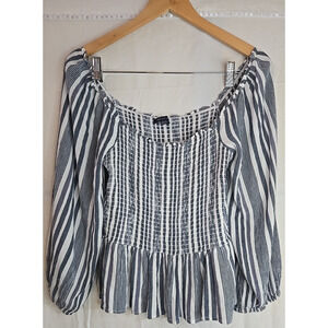 American Eagle Women's M/M/M Off-Shoulder Crop Top